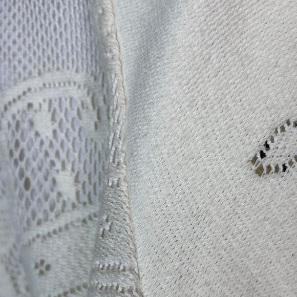 See By Chloe Dress size 8 FR 42 lace long sleeve Victorian sweater tiered - Picture 15 of 15